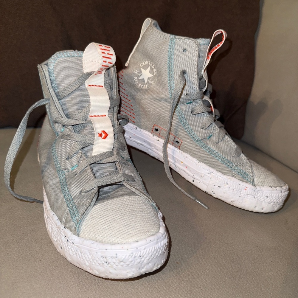 Converse CHUCK TAYLOR ALL-STAR Space Hippie Crater Charcoal Women’s Shoe Size 6